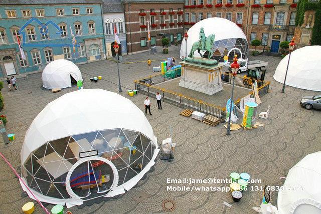 Geodesic dome dome