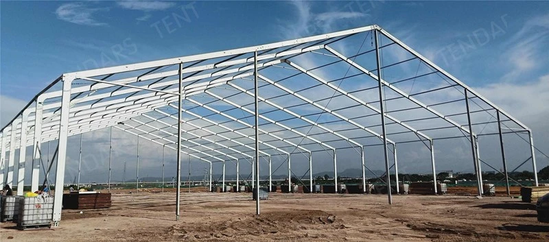 clear span structure tent