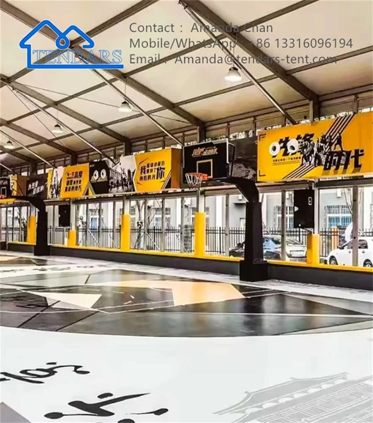 Basketball Curved Tent Basketball Curved Tent